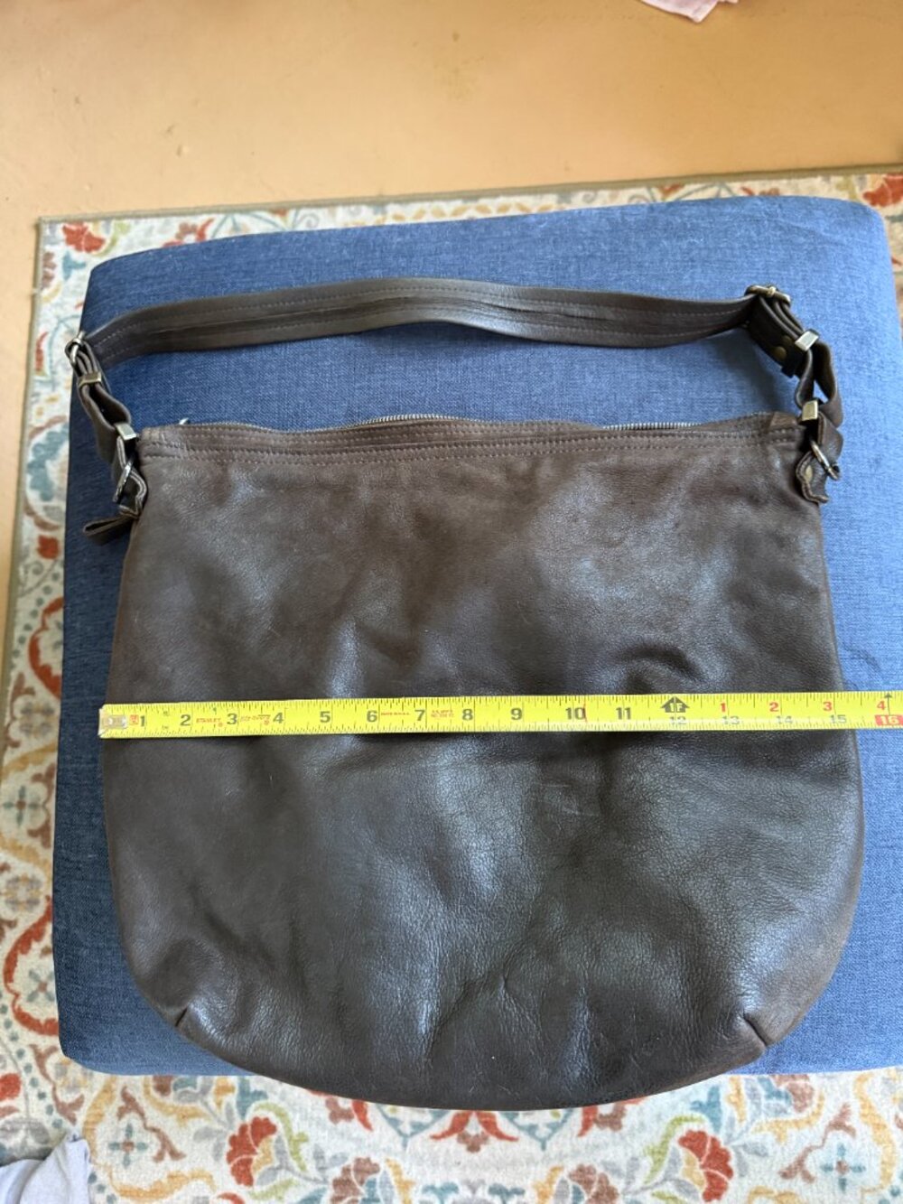 Rough and Tumble Vintage Hobo Bag - Picture 10 of 14